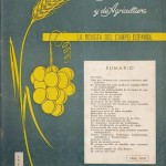 LA REVISTA VINICOLA Y DE AGRICULTURA  Nº 1913. AGOSTO DE 1961