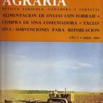 REVISTA EXPLOTACIÓN AGRARIA AÑO V  ABRIL DE 1969