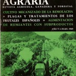 REVISTA EXPLOTACIÓN AGRARIA AÑO V  JULIO DE 1969