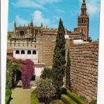 Sevilla. Reales alcazares. Patio del León.