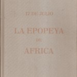 La epopeya de Africa. Cronica de un tetigo