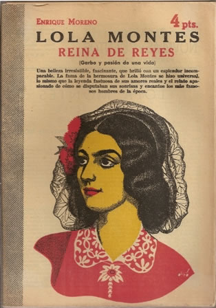 Revista Literaria. Lola Montes. Reina de Reyes. Enrique Moreno