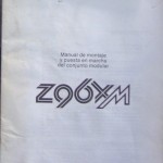 Manual de montaje del conjunto modular Z96 XM