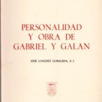 personalidad y obra de gabriel y galan